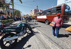 Tres hombres murieron en pistas de la ciudad de Arequipa