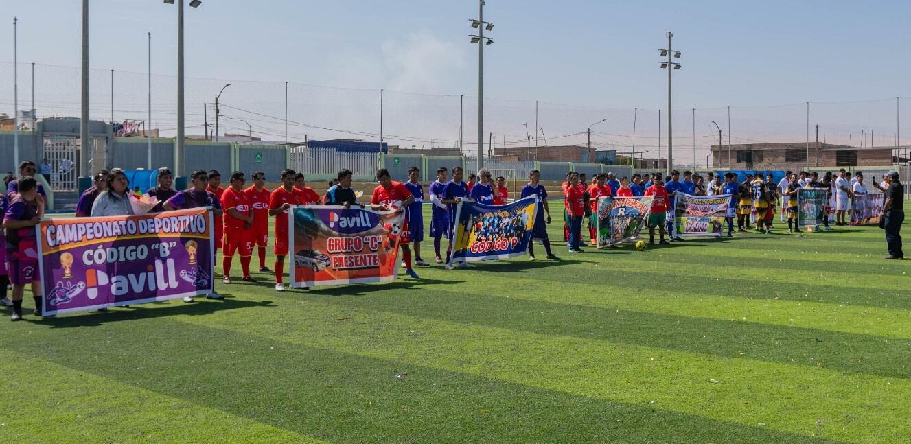 En la inauguración los participantes se comprometieron en hacer prevalecer el juego limpio y no la violencia