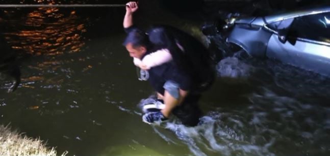 La Oroya: dos jóvenes resultan heridos tras caer con su auto al río Mantaro