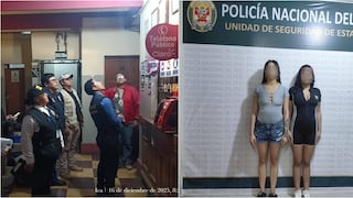 Operativo en hoteles de Ica dejó dos locales clausurados y dos extranjeras intervenidas