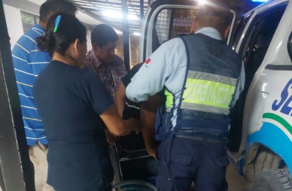 Un herido en Catacaos.