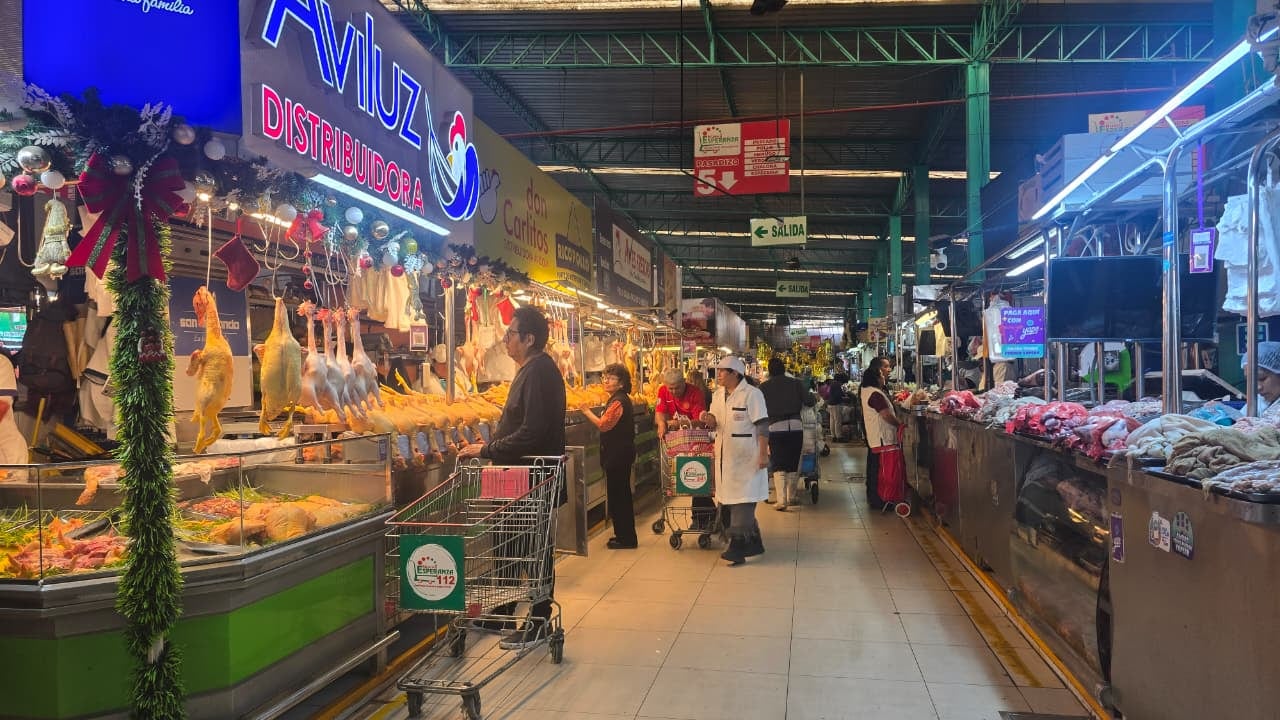 Mercado Nueva Esperanza de Arequipa. (Foto: Yunsu Pariapaza/@photo.gec)