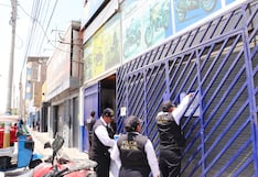 Municipalidad de Ica sanciona cinco locales que exhibían motos y mototaxis en la vía pública