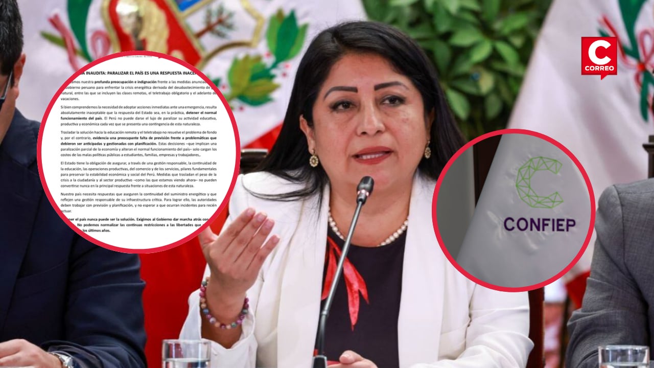 Empresarios cuestionan clases remotas y teletrabajo por crisis energética.