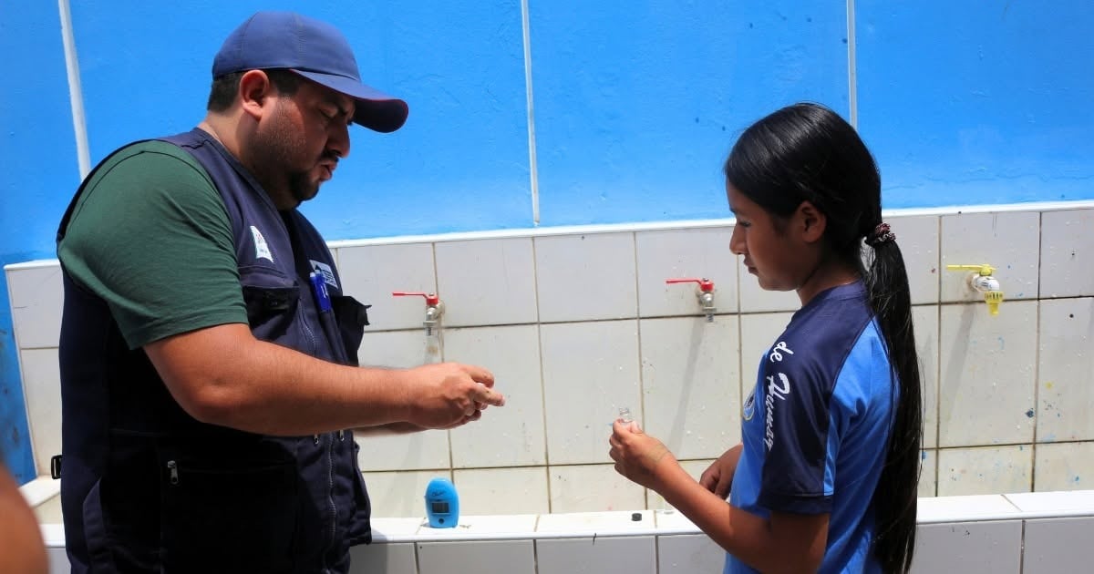 Estudiantes de 13 colegios de Ica reciben capacitación sobre cuidado y calidad del agua