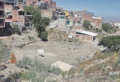 Losa deportiva abandonada en Cayma desde el periodo de lluvias