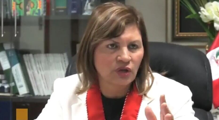 “La doctora Peralta Santur va a ejercer su derecho a resistir una detención que considera arbitraria”, expresó el abogado Benji Espinoza.. (Captura TV)
