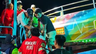 Nasca: sufre fractura de fémur tras accidente en juego mecánico “El tagada” en Marcona