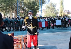 Arequipa: Escenificación de la respuesta de Francisco Bolognesi en Arica