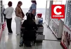 Robo en óptica del centro de Ica: tres mujeres son captadas por cámaras de seguridad