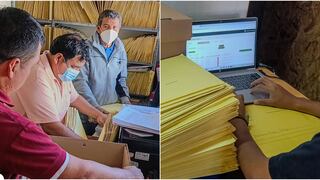 Modernización digital en Ica: expedientes de licencia de conducir en proceso de digitalización