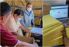 Modernización digital en Ica: expedientes de licencia de conducir en proceso de digitalización