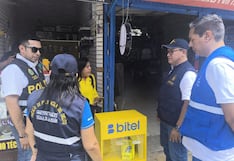 Realizan operativo en el mercado de Piura contra la venta ambulatoria de chips