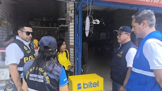 Realizan operativo en el mercado de Piura contra la venta ambulatoria de chips