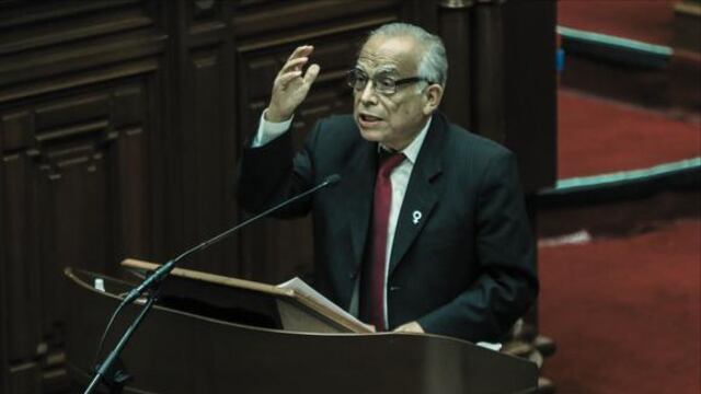Aníbal Torres asegura que ministro de Salud “está trabajando bien en estos momentos” (VIDEO)