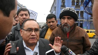 Julio Rau Rau acusa de “traidores” a dirigentes que no apoyan el paro de transportistas