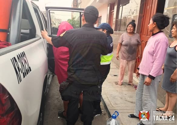Mujer resultó con quemaduras en el 40% de su cuerpo. (Foto: Difusión)