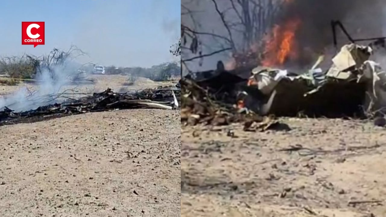Ica: avioneta se estrella cerca del aeródromo de Nasca y deja 12 fallecidos. Composición: Diario Correo.