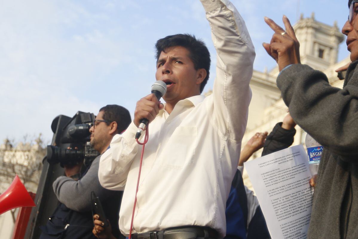 Coincidentemente, varios de los políticos que impulsan la "Toma de Lima" son personas que han trabajado con el expresidente Pedro Castillo o han sido sus aliados.