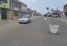 Cuestionan instalación de maceteros por riesgo de accidentes en Majes