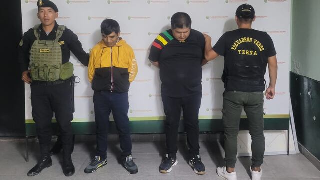 Tacna: Atrapan dos miembros de banda que arranchaban celulares a pasajeros de buses