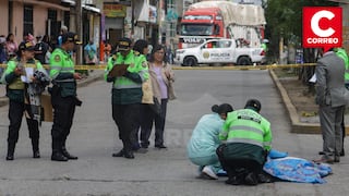Huancayo: Peatón muere arrollado por camión