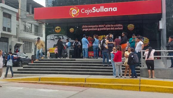 Intervención de Caja Sullana ha creado gran incertidumbre entre clientes. (Foto: Andina)