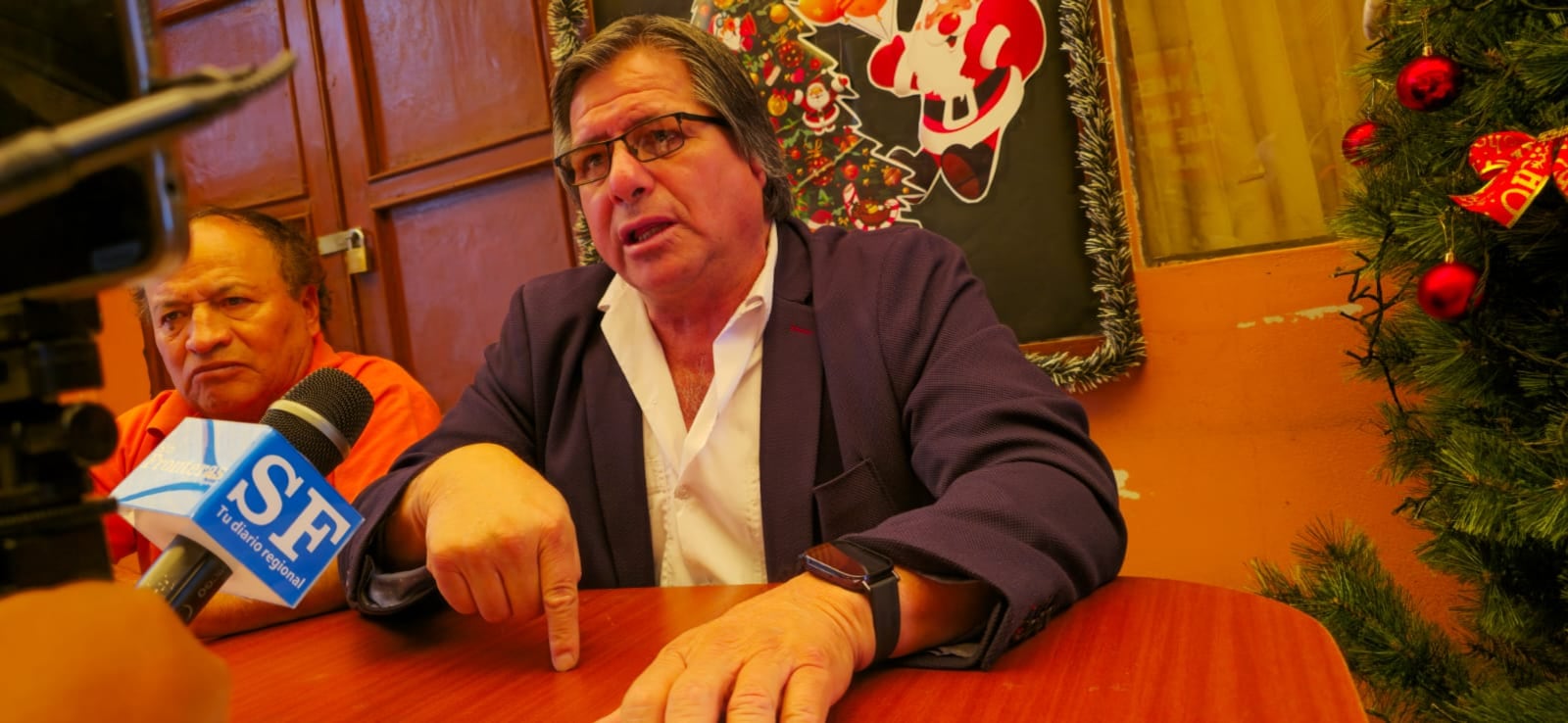 Secretario general del Sindicato Unitario de Trabajadores en la Educación del Perú (Sutep) Arequipa, Hamer Villena Zúñiga. (Foto: Omar Cruz/@photo.gec)