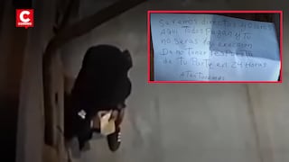 Extorsionan a más de 20 recicladores en El Agustino con cartas que incluían una bala