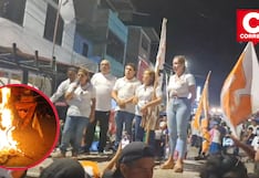 Keiko Fujimori suspende mitin tras protestas en la Selva Central