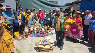 Año Nuevo en Arequipa: Maestros curanderos de Bolivia aperturan el salón de los deseos (VIDEO)