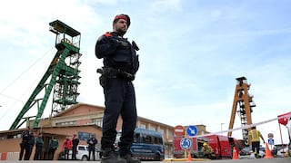 Mueren tres personas tras derrumbarse una mina en España