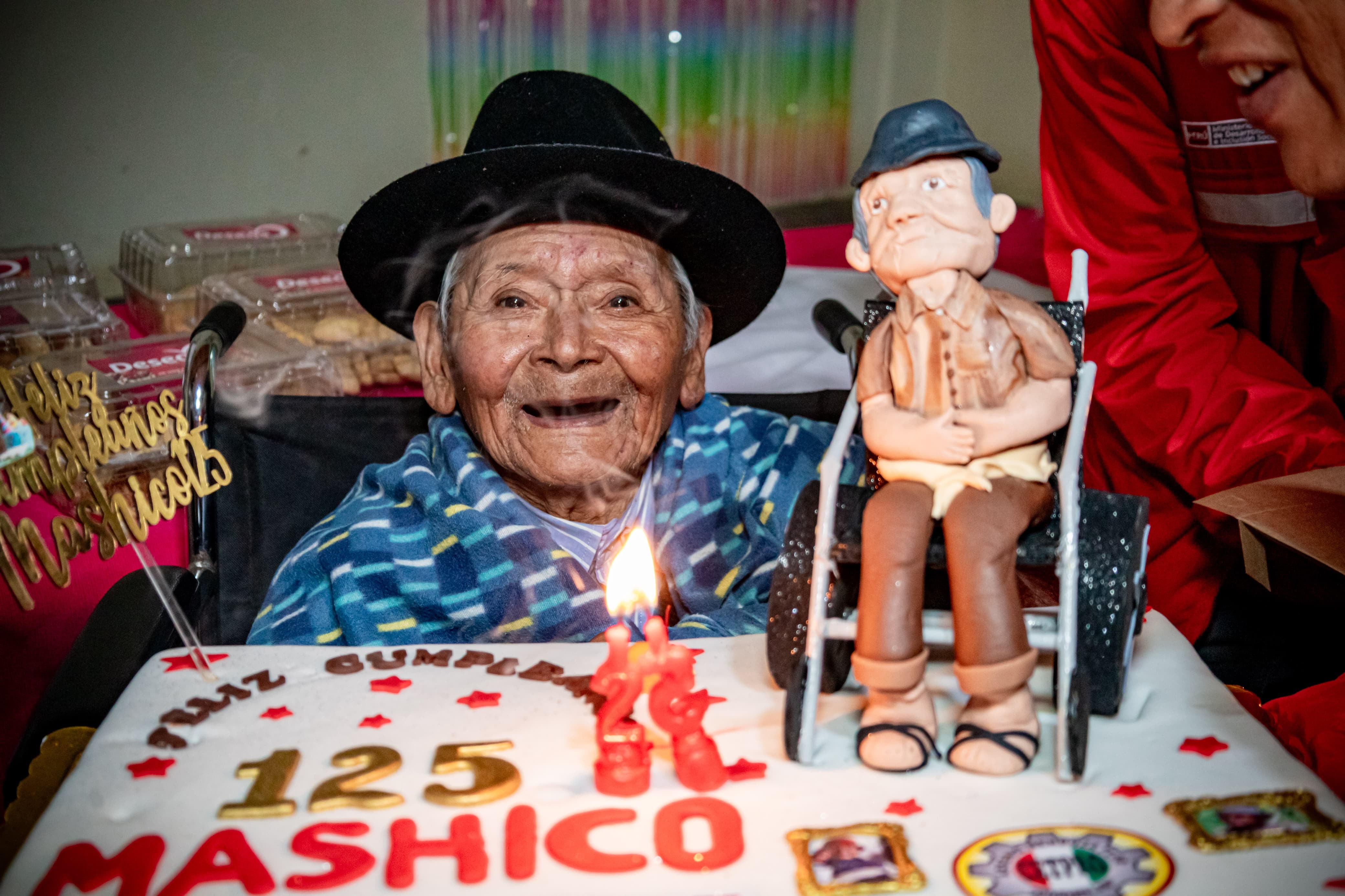 Celebró su cumpleaños 125 en Huánuco. Es el usuario más longevo del programa Pensión 65 y ejemplo de vida saludable y resiliencia.