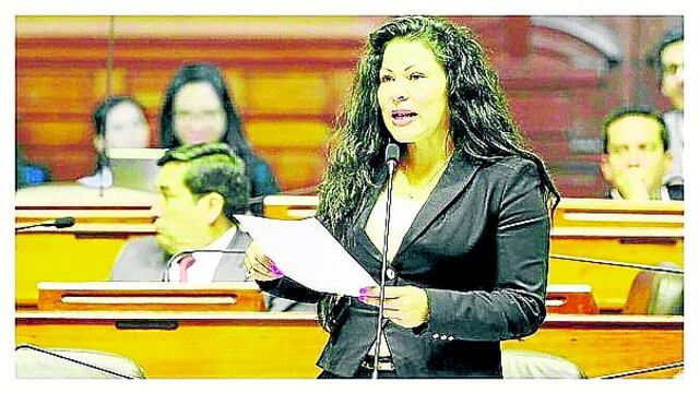 Recomiendan suspender 120 días a congresista ancashina Yesenia Ponce