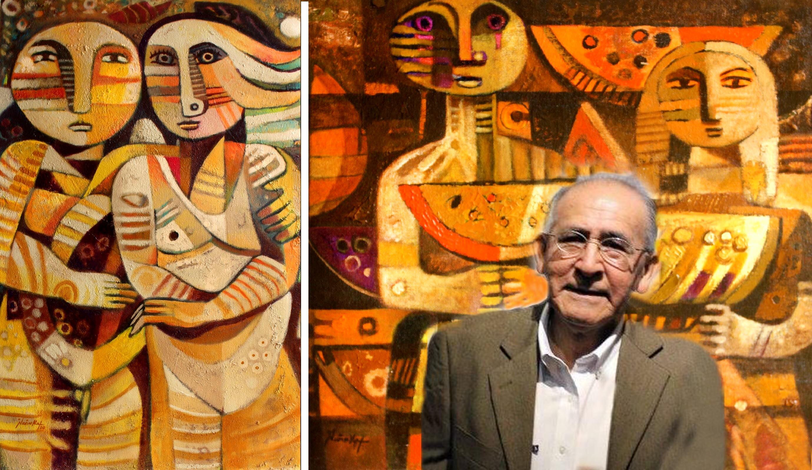 Artista Francisco Mauricio hace crítica visual sobre la muestra pictórica de Ñañake.