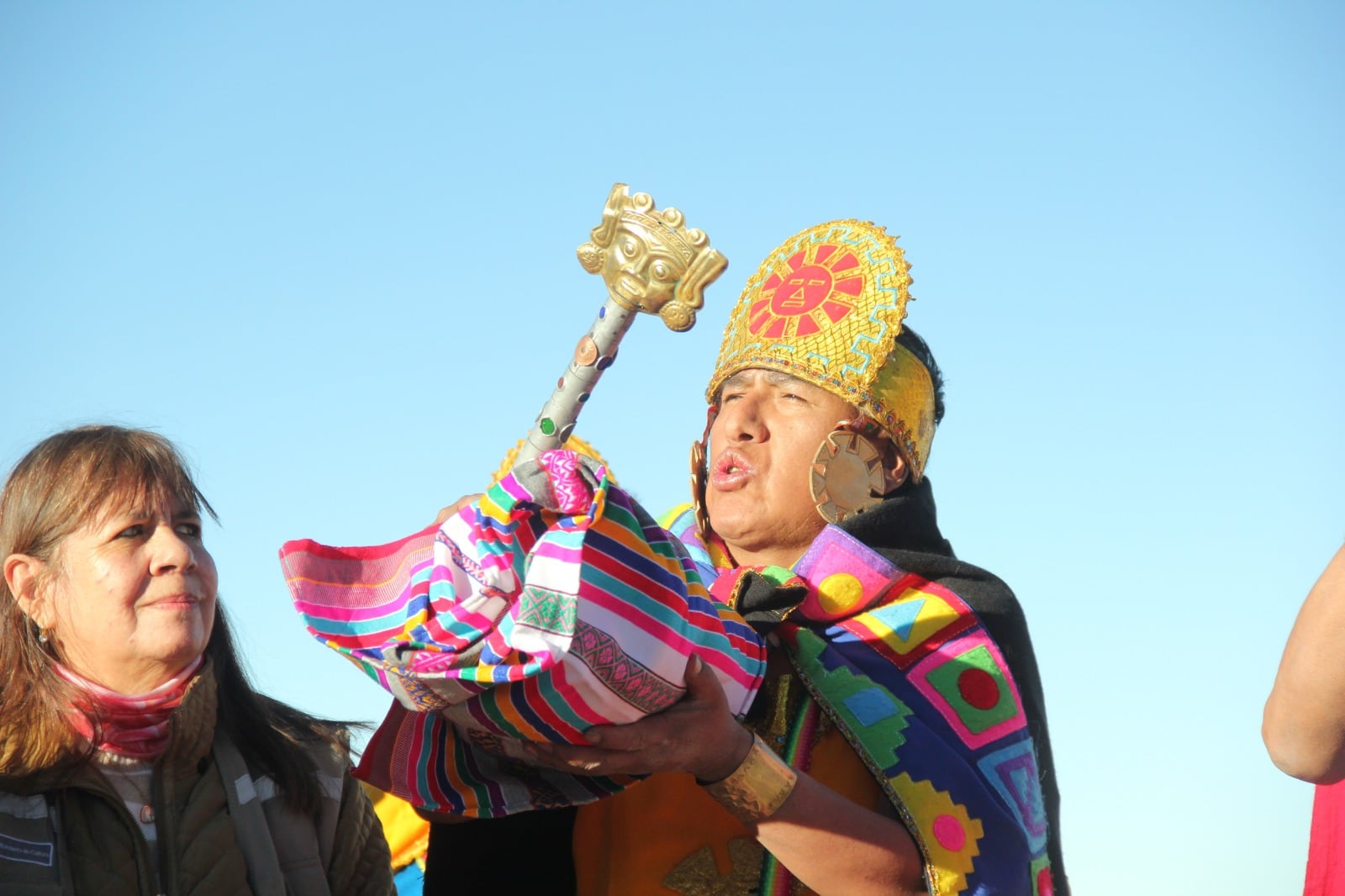Pago a la Pachamama en homenaje a Arequipa se realizó en Churajón. Foto: Iván Contreras.