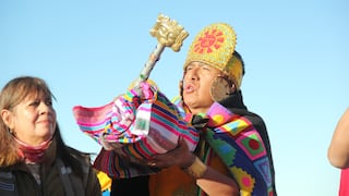 Complejo arqueológico de Churajón: Tradicional Pago a la Tierra en homenaje a Arequipa (FOTOS y VIDEO)