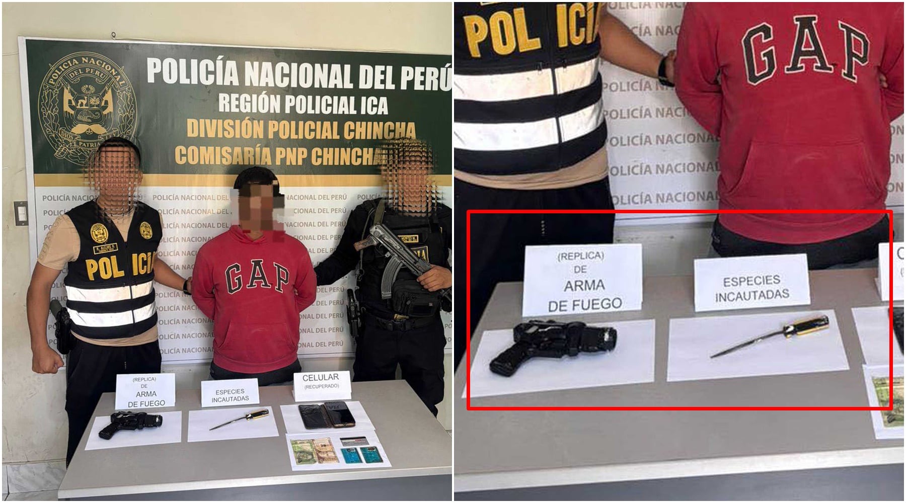 Cae peligroso delincuente reincidente que asaltó a pareja de adultos mayores en Chincha