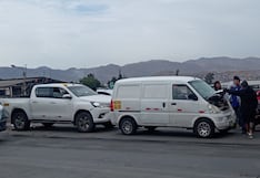 Accidente en Arequipa: Cuádruple choque en la variante Uchumayo