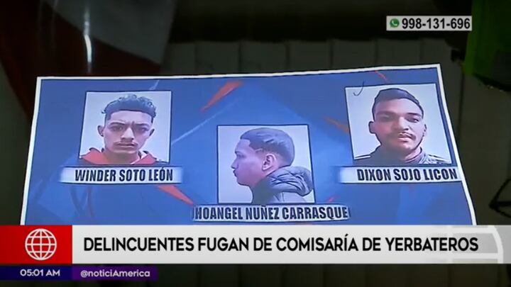 Los tres criminales son de nacionalidad venezolana. Foto: América Noticias