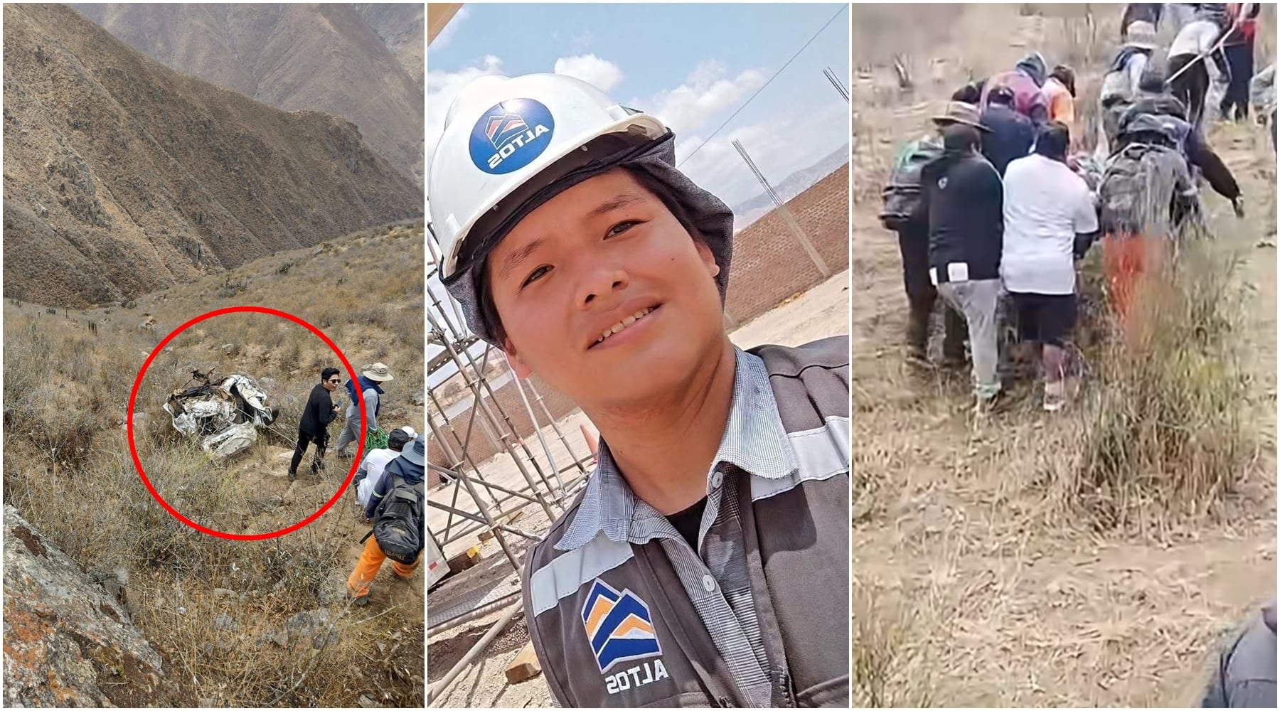 Chincha: dos profesionales mueren tras caída de vehículo a un abismo en San Juan de Yanac