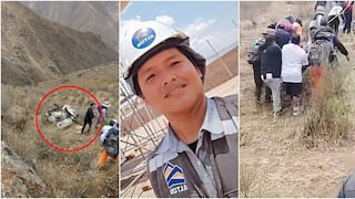 Chincha: dos profesionales mueren tras caída de vehículo a un abismo en San Juan de Yanac