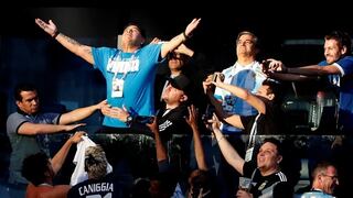 La efusiva celebración de Maradona tras el gol de Messi ante Nigeria (FOTOS) 