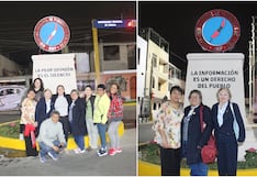 Inauguran el renovado obelisco a los mártires del periodismo en Chincha
