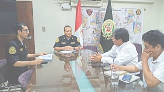 Autoridades coordinan “Plan Escolar Seguro” en La Libertad