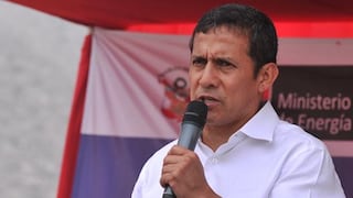 Ollanta Humala sobre inseguridad: "No será derrotada de la noche a la mañana"