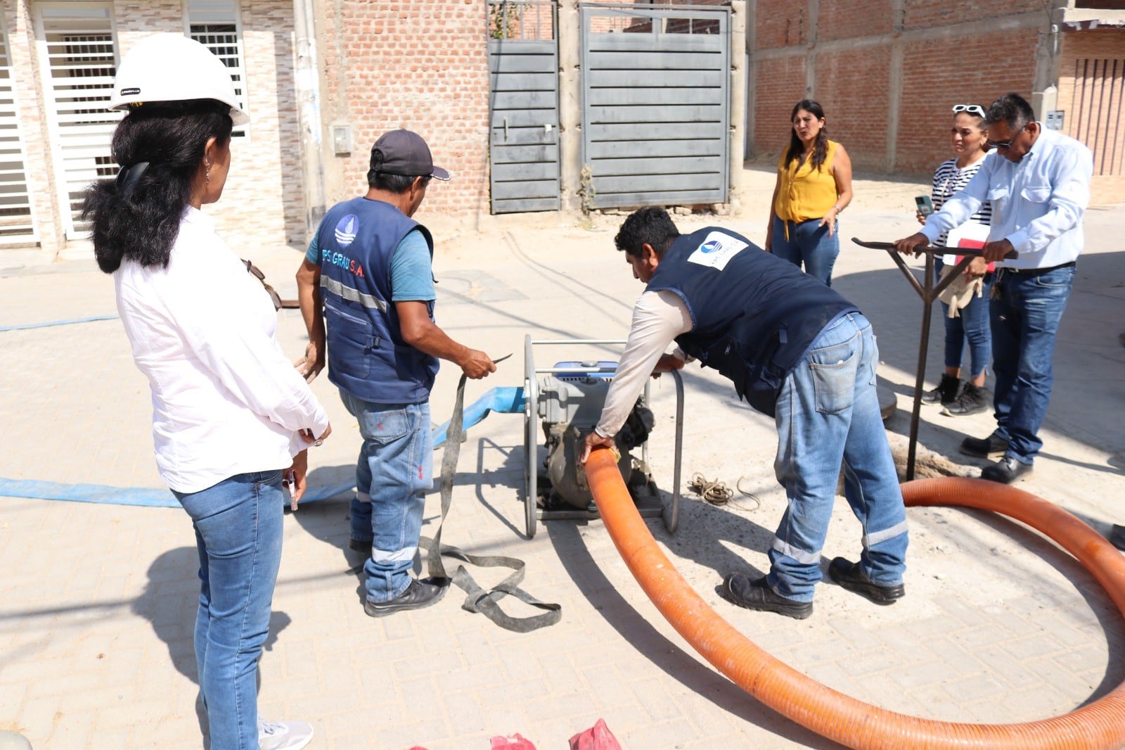 Además de estas acciones correctivas también se ha llevado a cabo la inspección de diversos puntos para verificar los parámetros de calidad en el agua potable distribuida