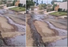 Ica: nuevo colapso de desagüe afecta a vecinos de la Residencial La Angostura