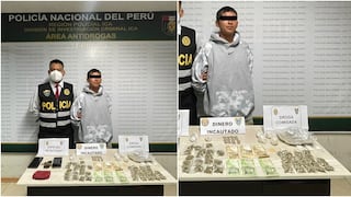 Ica: detienen a joven con más de 240 bolsitas que contenían PBC, cocaína y marihuana
