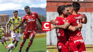 Con un doblete de Ronal Huaccha Sport Huancayo gana de visita a FC Cajamarca